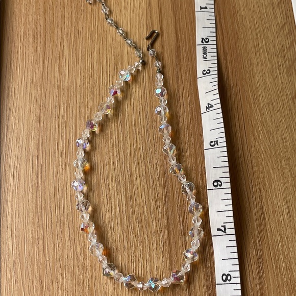 Aurora Borealis Vintage Choker Necklace - Picture 4 of 4